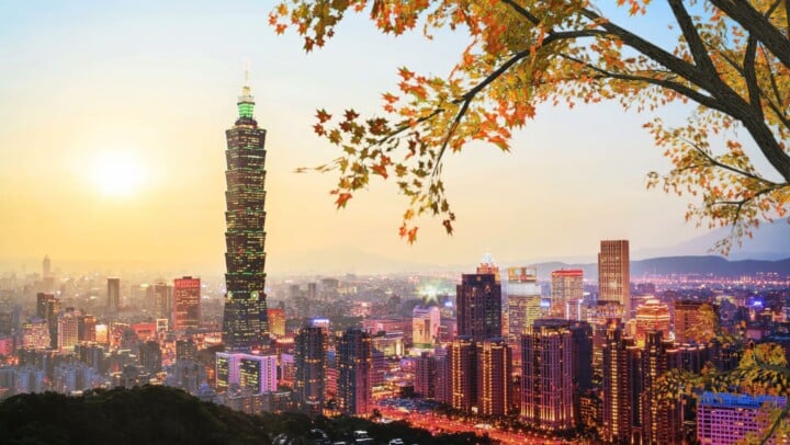 Taiwans välkomnar motionen