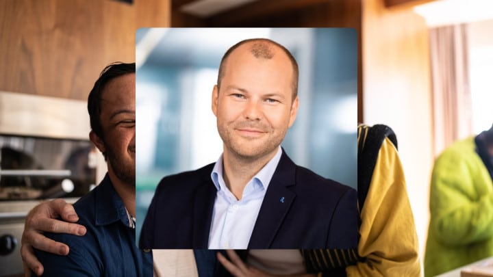 Funktionshinder Pär Gustafsson